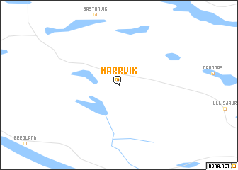 map of Harrvik