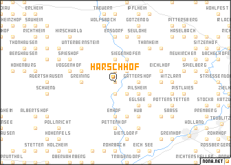 map of Harschhof