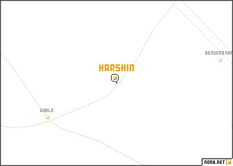 map of Harshin