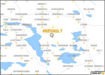 map of Harshult