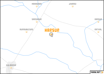 map of Harsūr