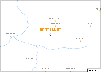 map of Hartelust