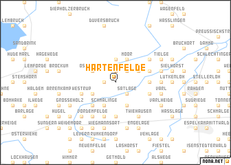 map of Hartenfelde