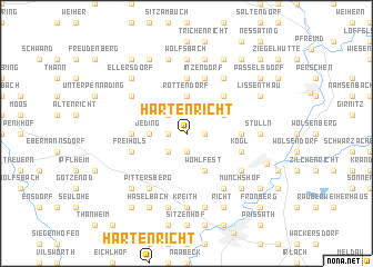 map of Hartenricht