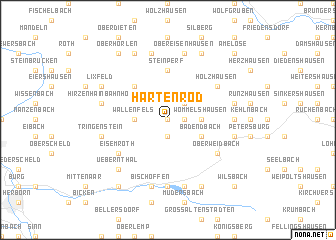 map of Hartenrod