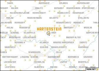 map of Hartenstein