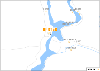 map of Harter