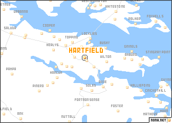 map of Hartfield