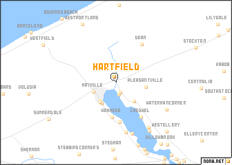 map of Hartfield