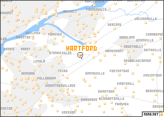 map of Hartford