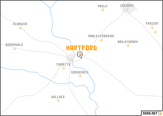 map of Hartford