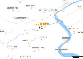 map of Hartford