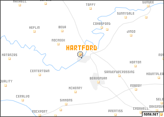 map of Hartford