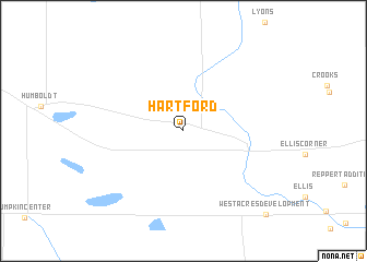 map of Hartford