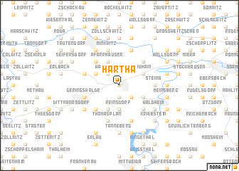 map of Hartha