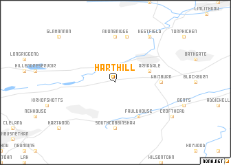 map of Harthill