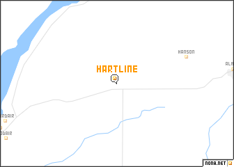map of Hartline