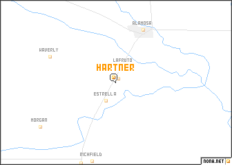 map of Hartner