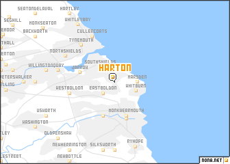 map of Harton