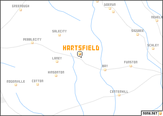 map of Hartsfield