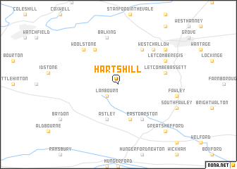 map of Hartshill