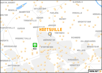 map of Hartsville