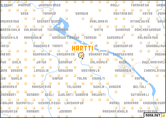 map of Hārtti