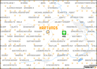 map of Hartungs