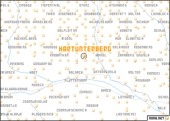 map of Hart-Unterberg