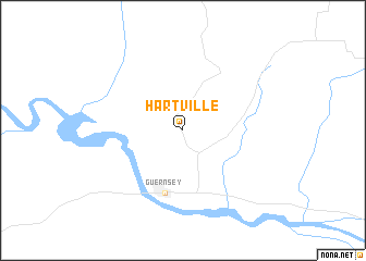 map of Hartville
