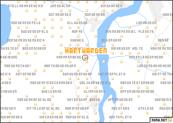 map of Hartwarden