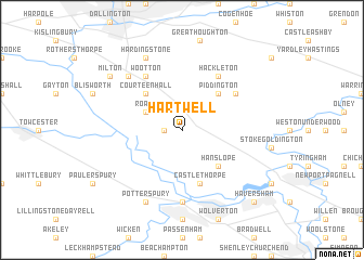 map of Hartwell