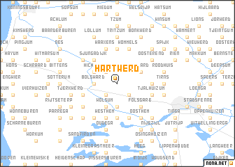 map of Hartwerd