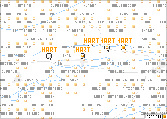 map of Hart