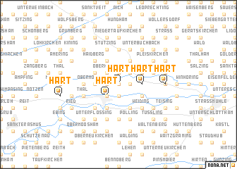 map of Hart