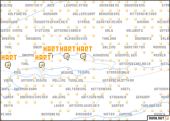 map of Hart