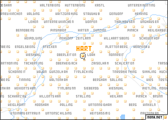 map of Hart