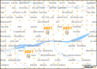 map of Hart