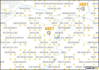 map of Hart