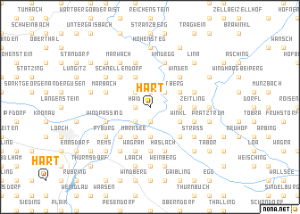 map of Hart