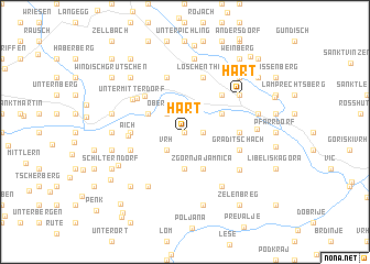 map of Hart