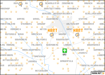 map of Hart