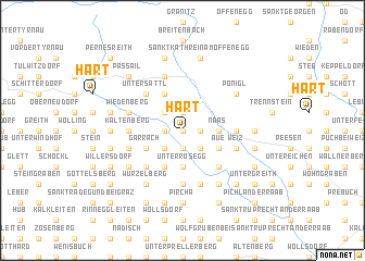 map of Hart