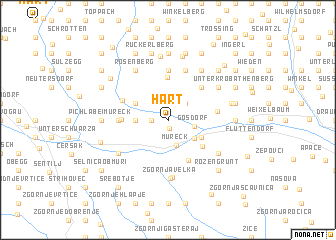 map of Hart