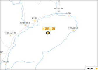 map of Haruai