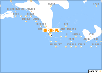 map of Haruape