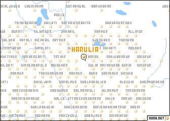 map of Hārulia