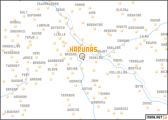 map of Harunas