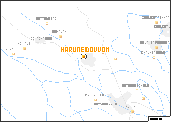 map of Hārūn-e Dovvom