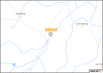 map of Harūr